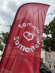 Samma Samariter Fahne